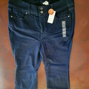 Lane Bryant Jeans Bootcut Tighter Tummy Size 16 Short